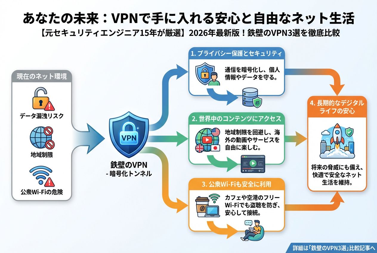 プライバシー あなたの未来:VPNで手に入れる安心と自由なネット生活