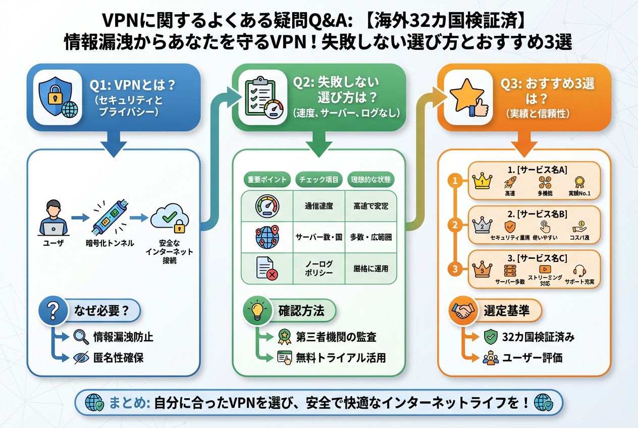 セキュリティ VPNに関するよくある疑問Q&A