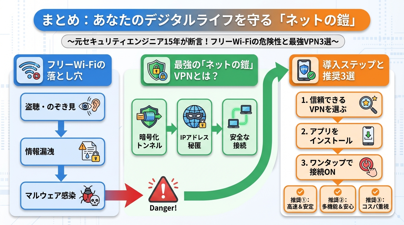 フリーWi-Fi まとめ:あなたのデジタルライフを守る「ネットの鎧」