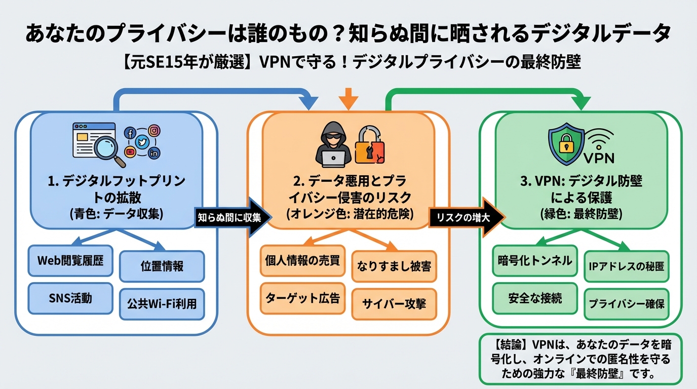 プライバシー あなたのプライバシーは誰のもの?知らぬ間に晒されるデジタルデータ
