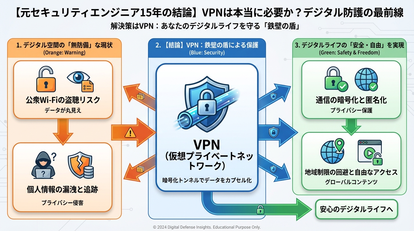 セキュリティ 解決策はVPN:あなたのデジタルライフを守る「鉄壁の盾」