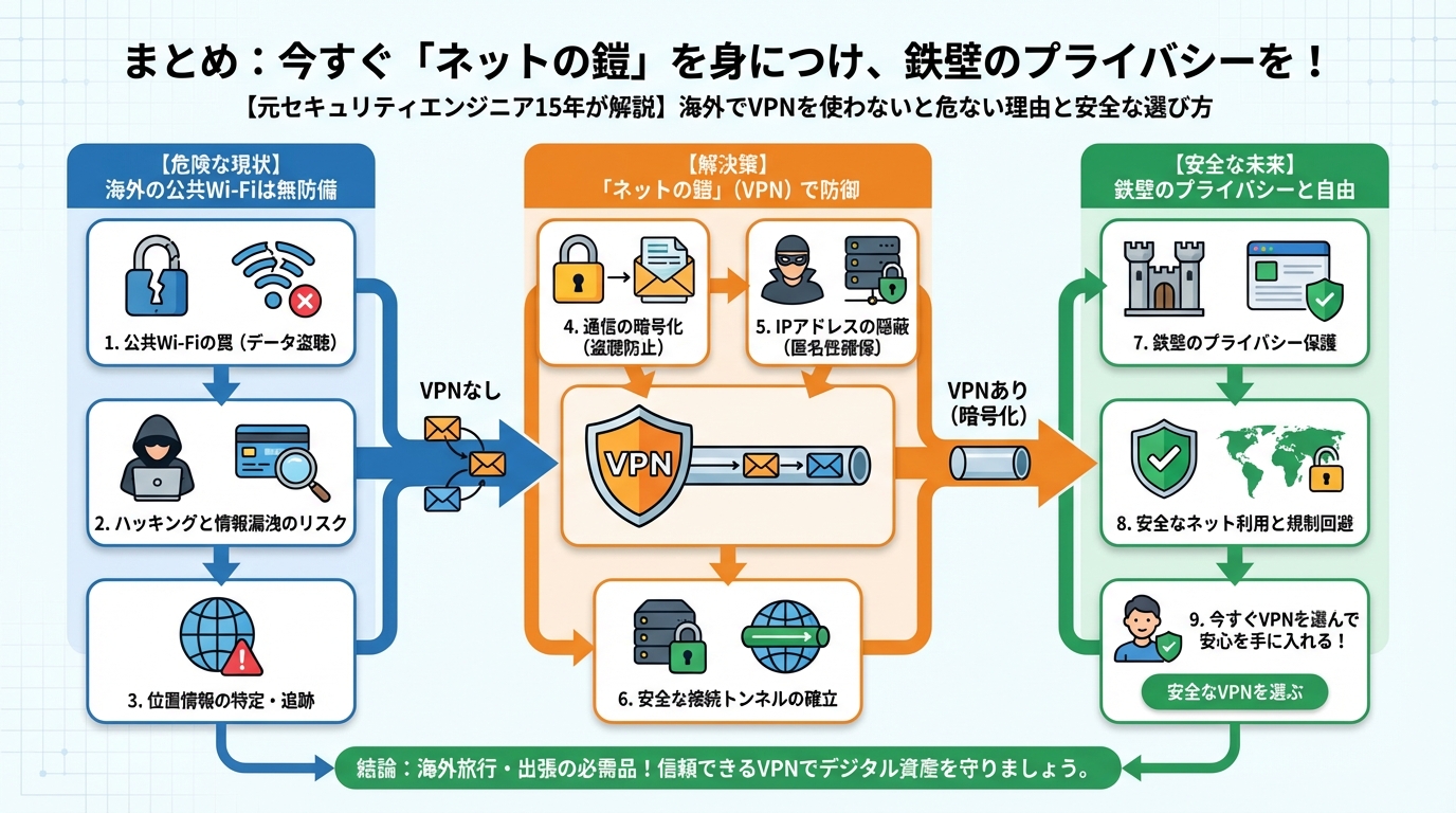 プライバシー まとめ:今すぐ「ネットの鎧」を身につけ、鉄壁のプライバシーを!