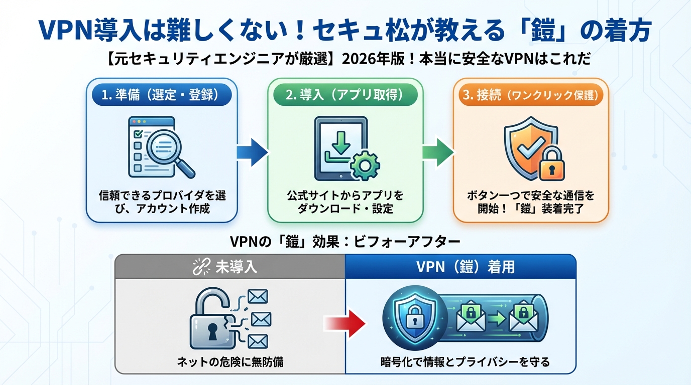 VPN比較 VPN導入は難しくない!セキュアが教える「鎧」の着方