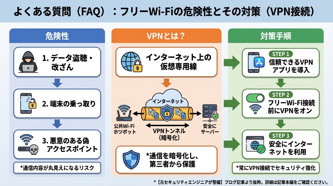 フリーWi-Fi よくある質問(FAQ)