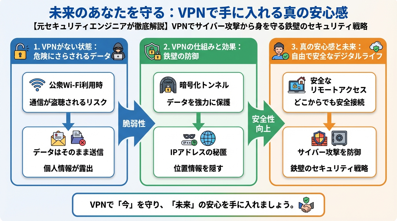 プライバシー 未来のあなたを守る:VPNで手に入れる真の安心感