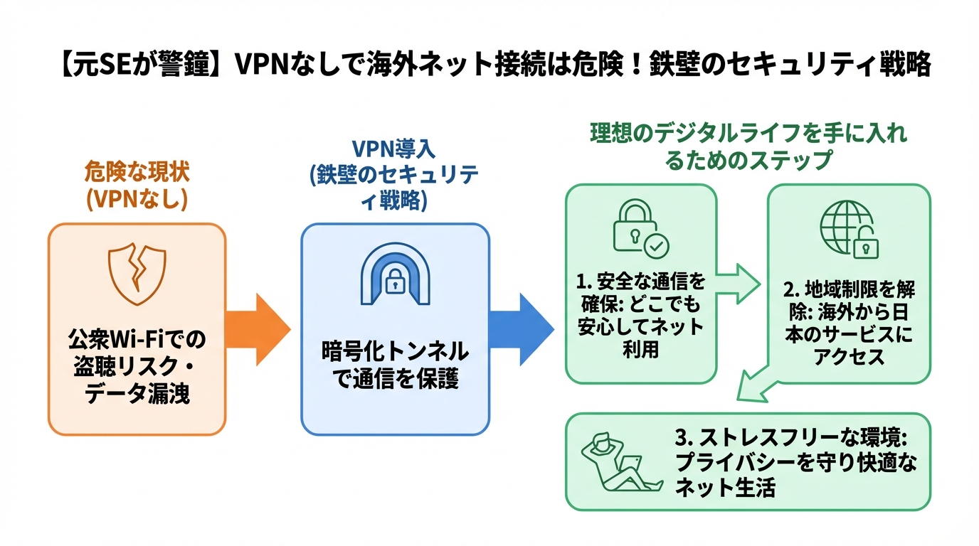プライバシー VPN導入後の「理想のデジタルライフ」を手に入れるためのステップ