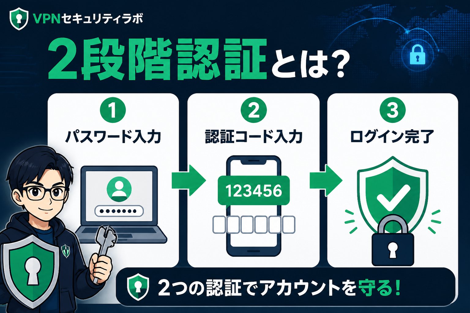 セキュリティ 2段階認証とは?仕組みを初心者にもわかりやすく解説