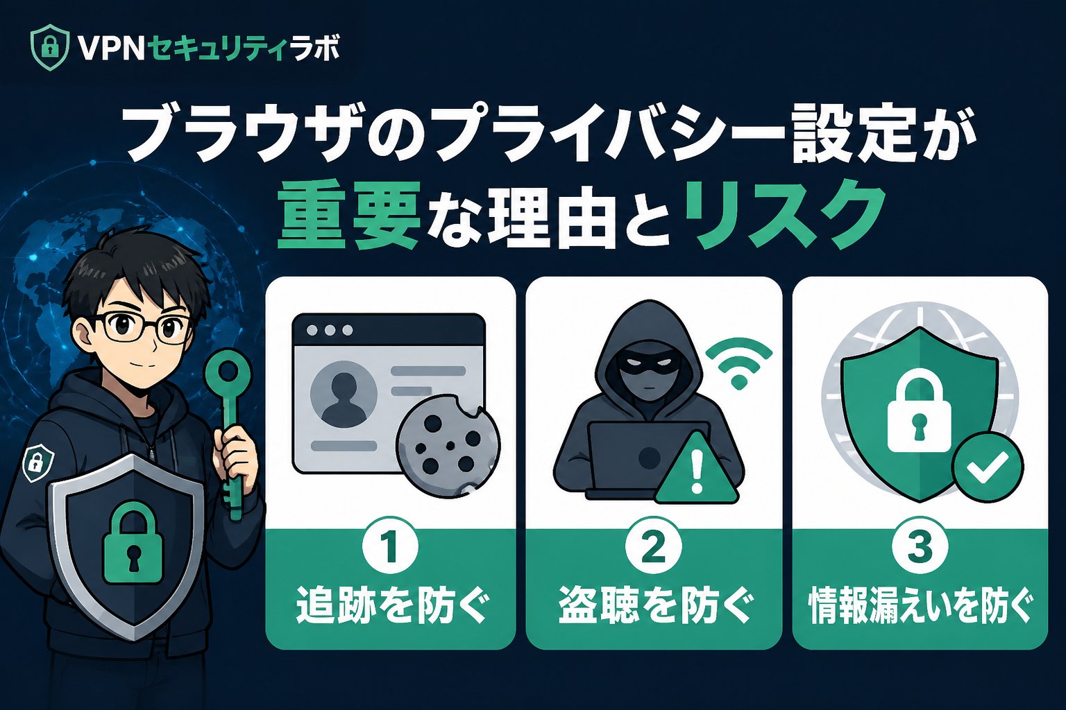 プライバシー ブラウザのプライバシー設定が重要な理由とリスク