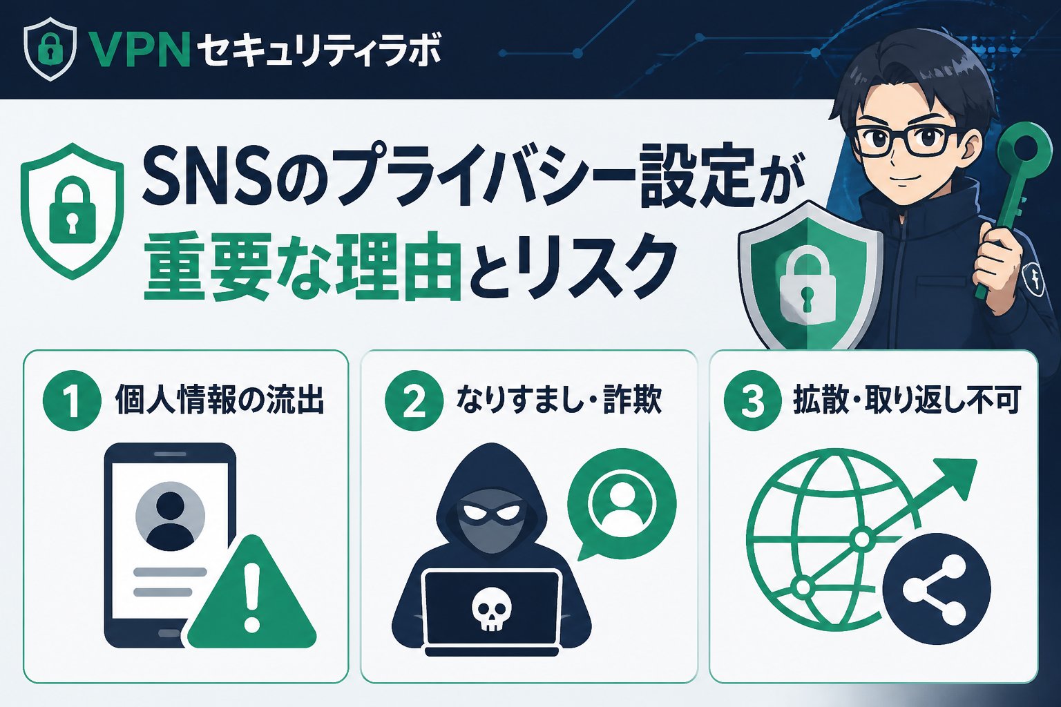 プライバシー SNSのプライバシー設定が重要な理由とリスク
