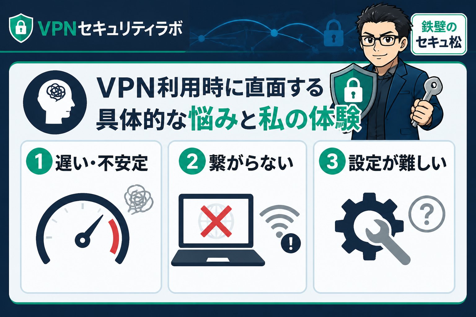 プライバシー VPN利用時に直面する具体的な悩みと私の体験