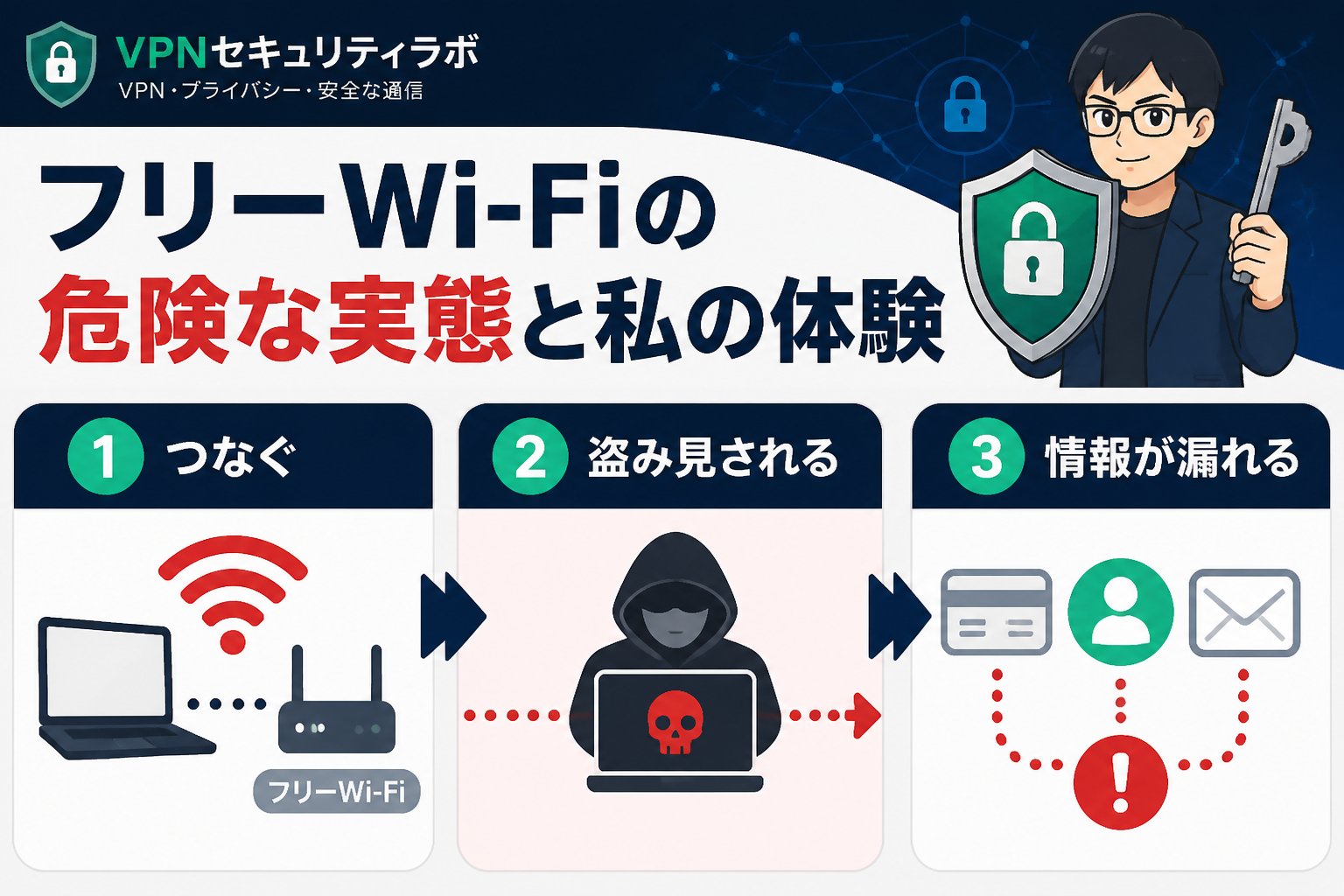 フリーWi-Fi フリーWi-Fiの危険な実態と私の体験