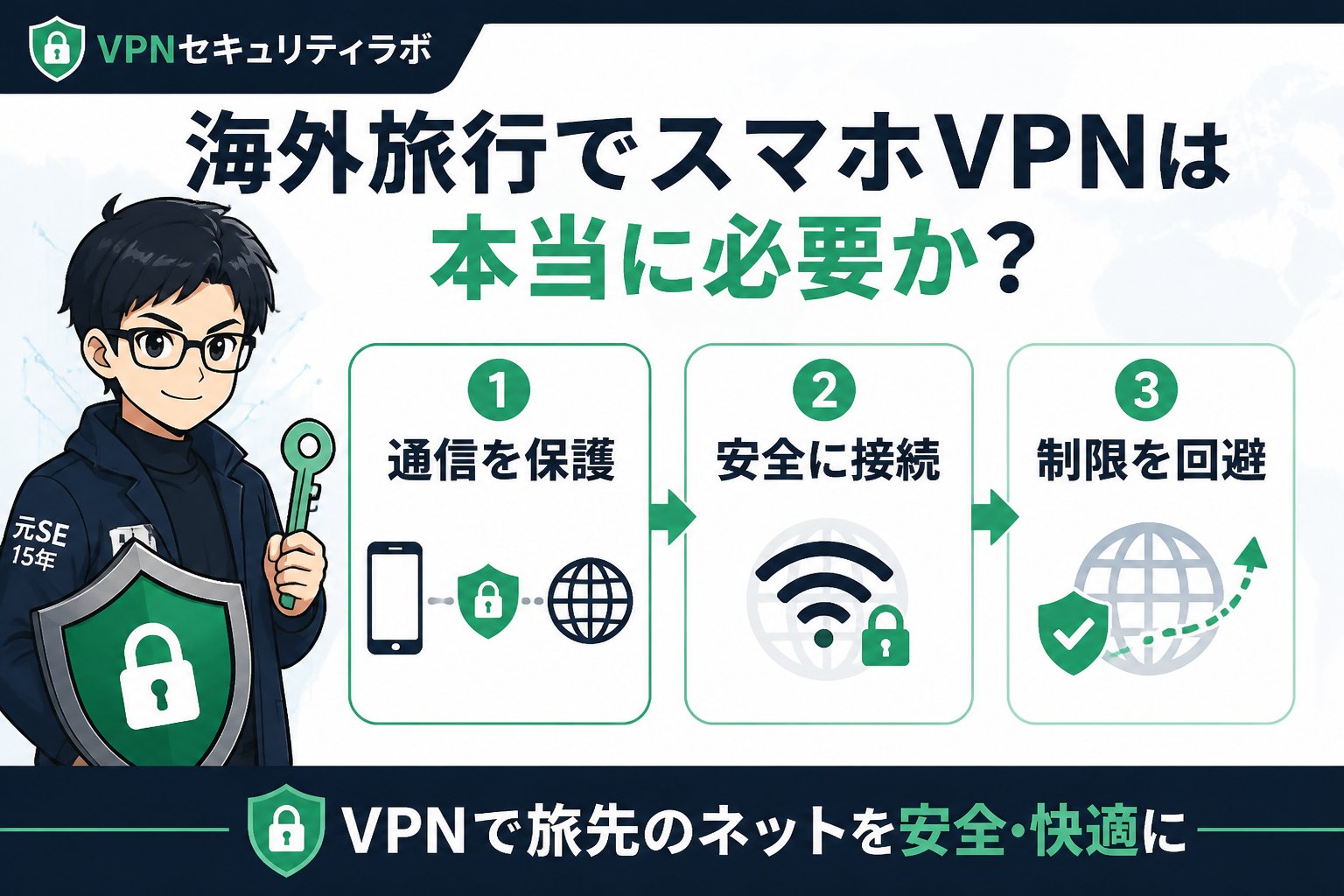 VPN比較 海外旅行でスマホVPNは本当に必要か?初心者の疑問を解消