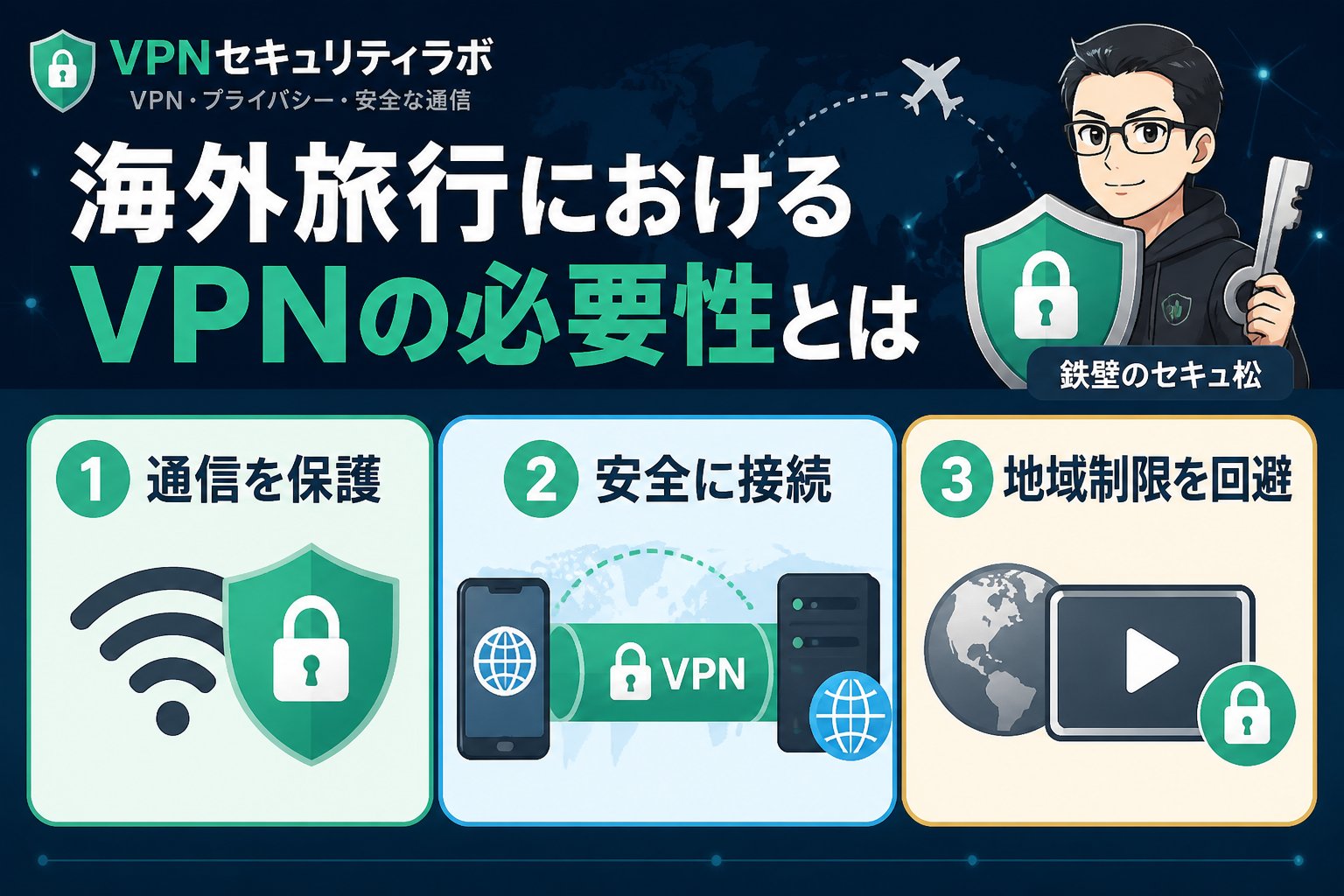 VPN比較 海外旅行におけるVPNの必要性とは