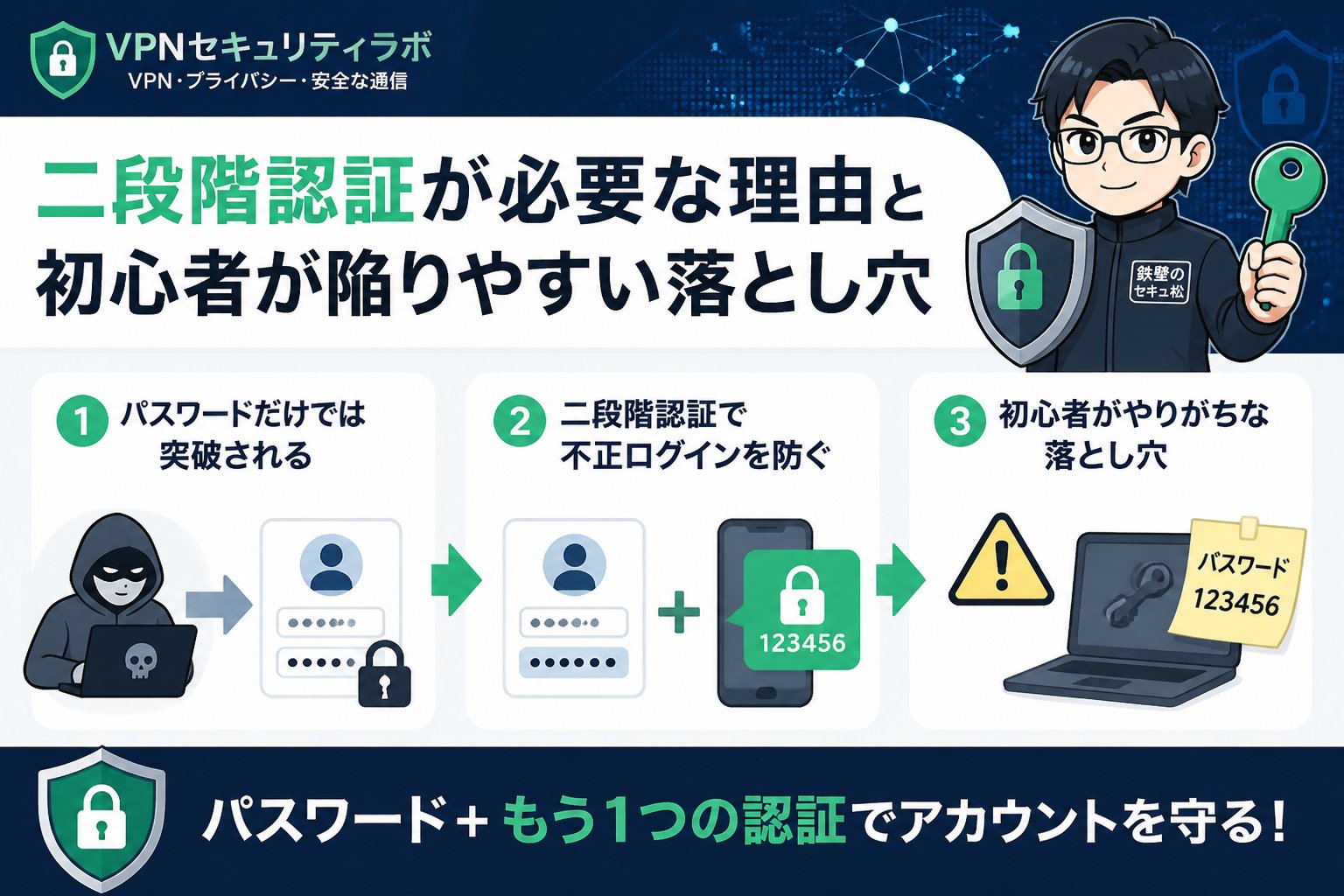 セキュリティ 二段階認証が必要な理由と初心者が陥りやすい落とし穴