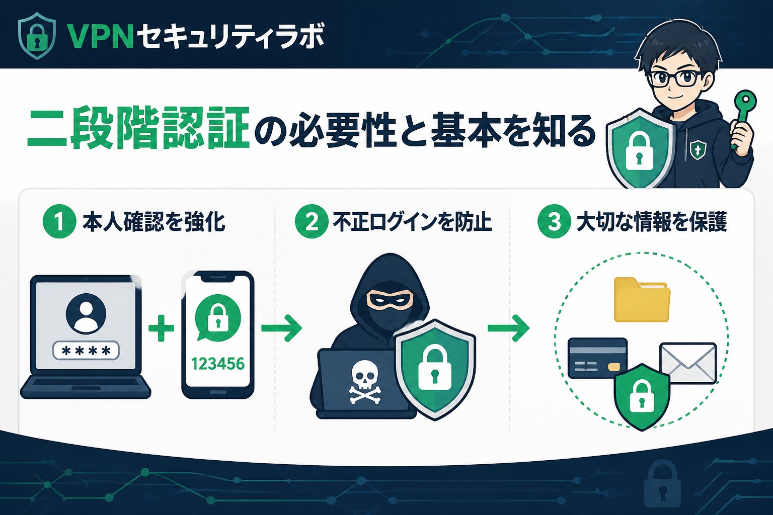セキュリティ 二段階認証の必要性と基本を知る