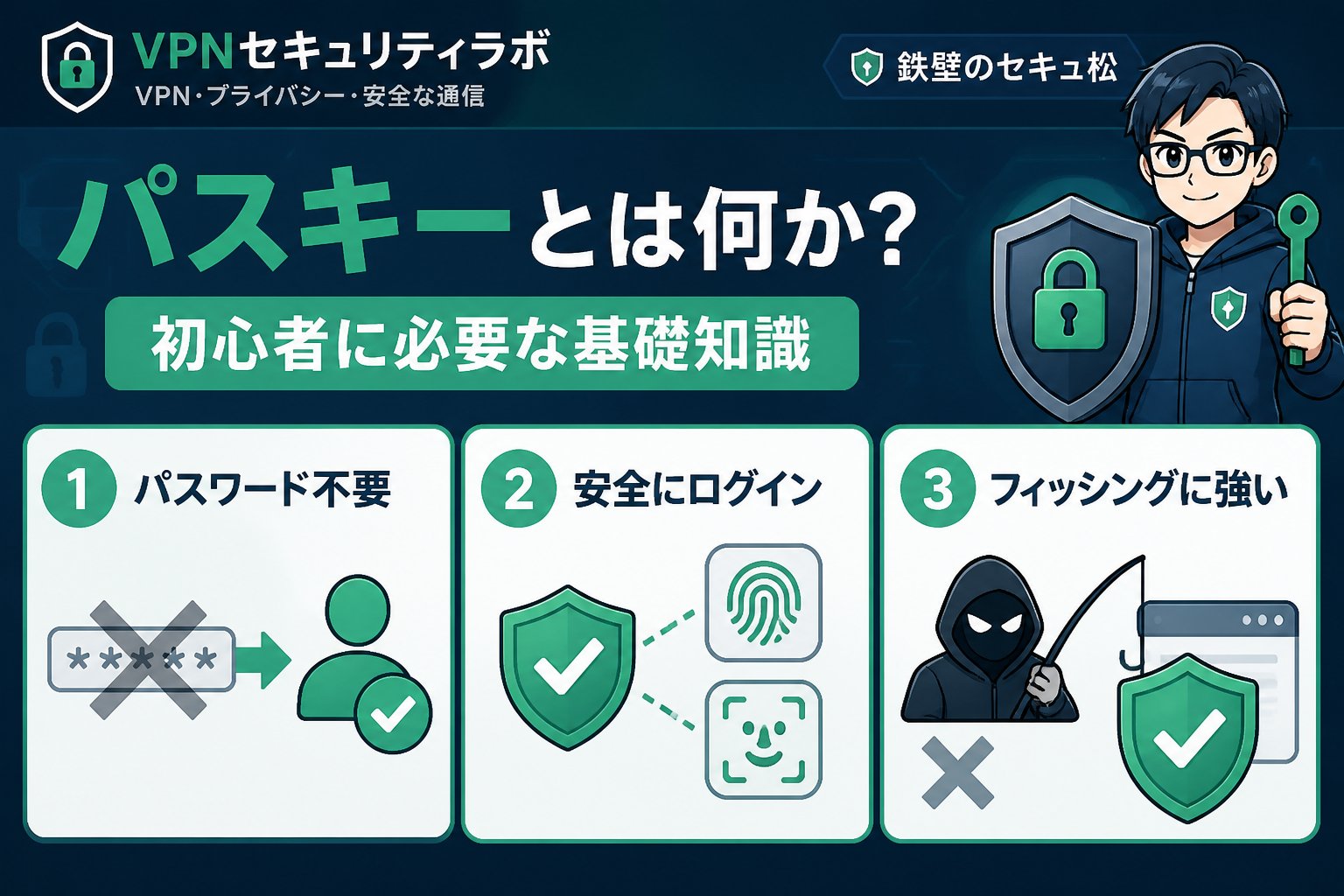 セキュリティ パスキーとは何か？初心者に必要な基礎知識