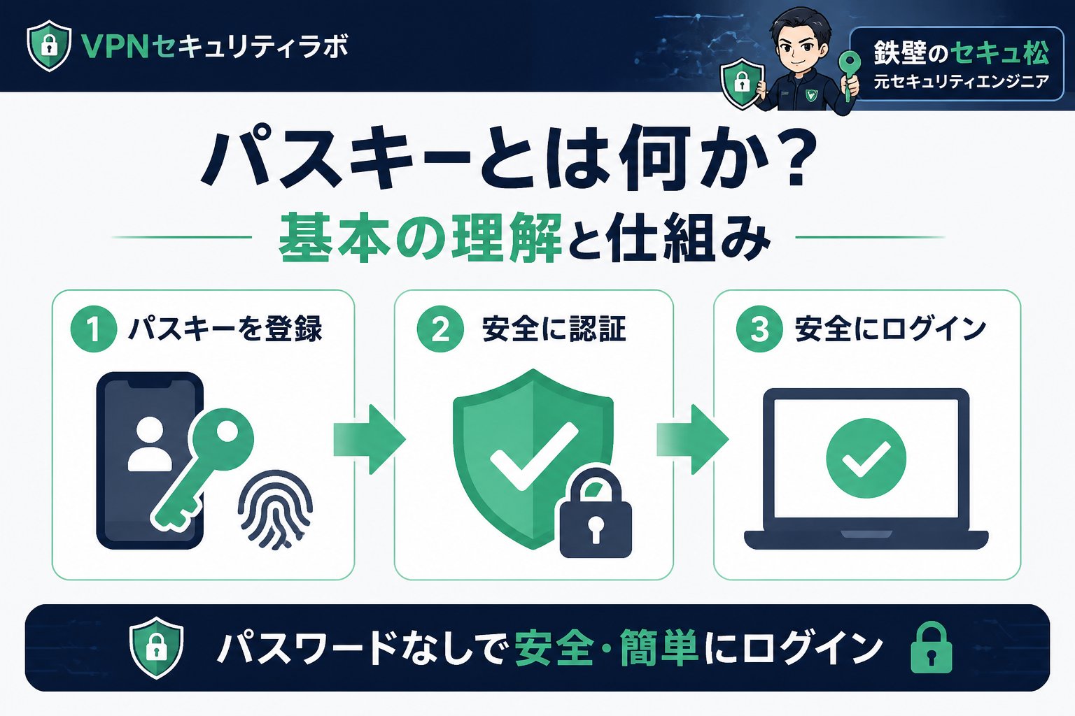 セキュリティ パスキーとは何か？基本の理解と仕組み