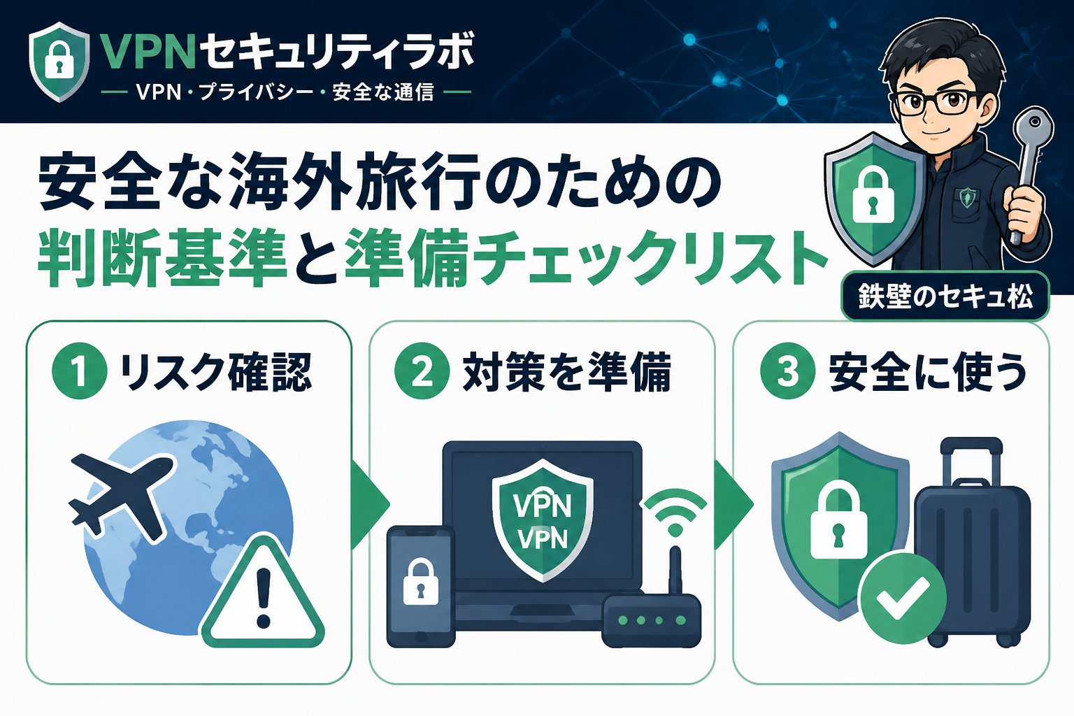 プライバシー 安全な海外旅行のための判断基準と準備チェックリスト