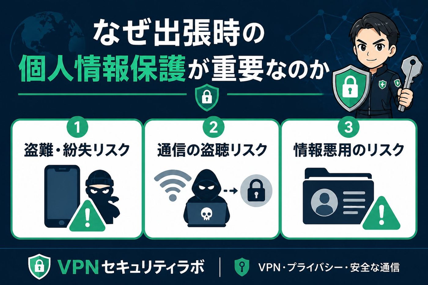 プライバシー なぜ出張時の個人情報保護が重要なのか