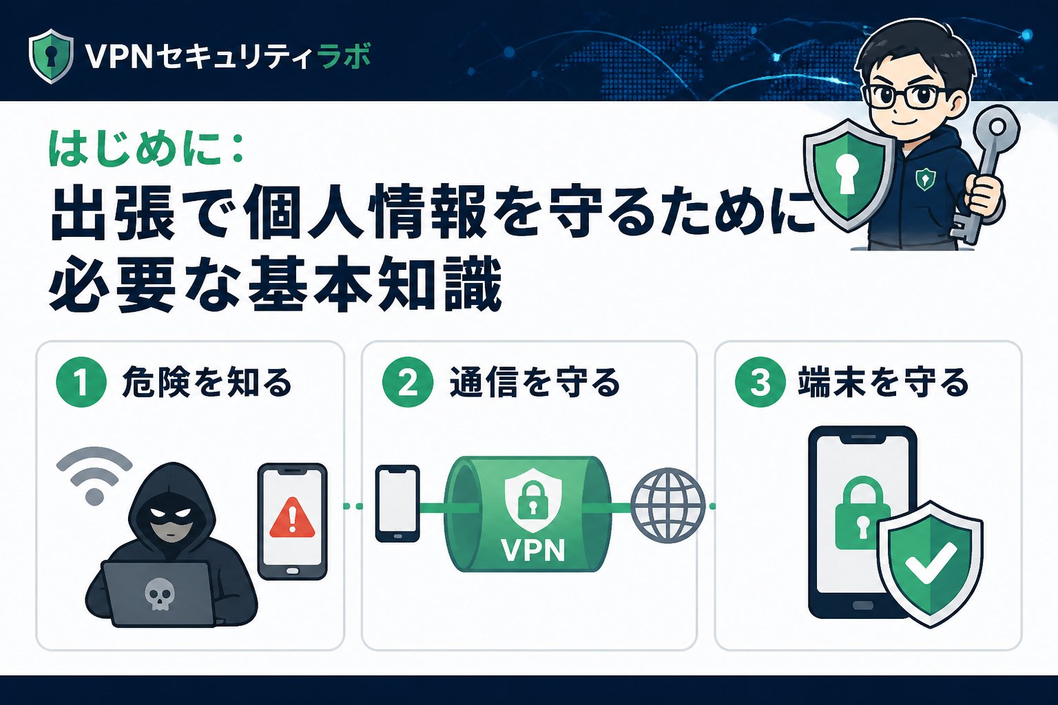 プライバシー はじめに:出張で個人情報を守るために必要な基本知識