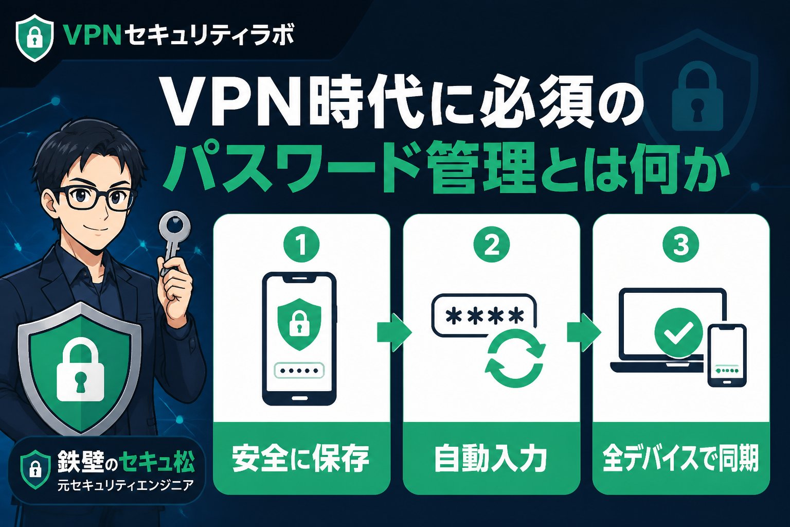 セキュリティ VPN時代に必須のパスワード管理とは何か