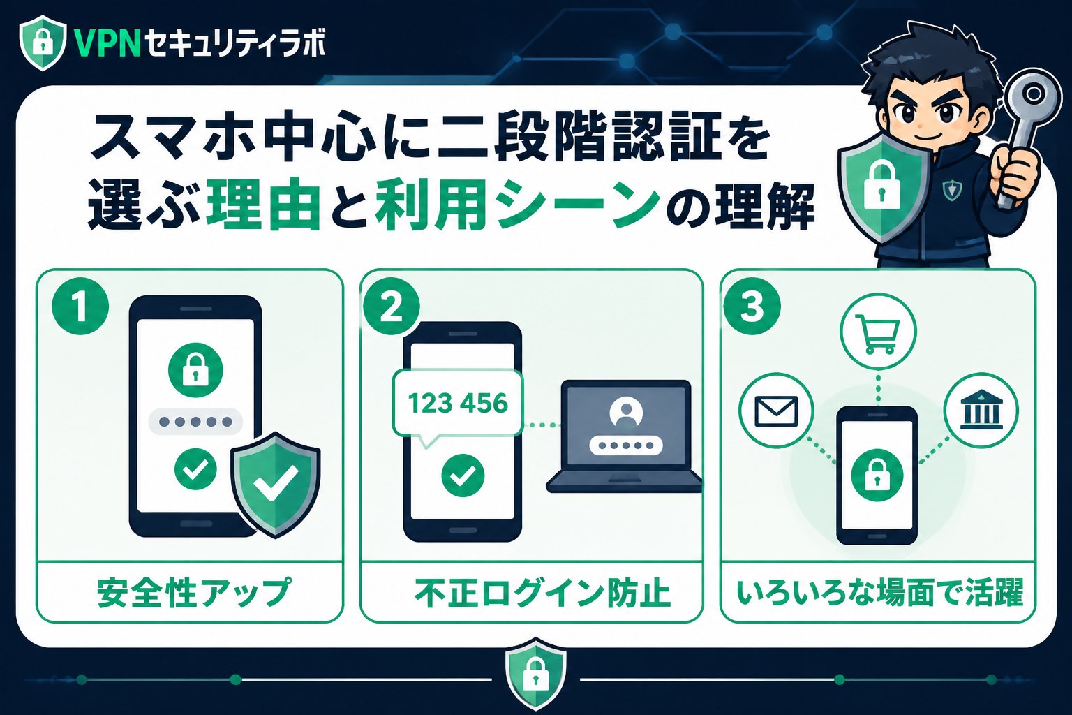 セキュリティ スマホ中心に二段階認証を選ぶ理由と利用シーンの理解