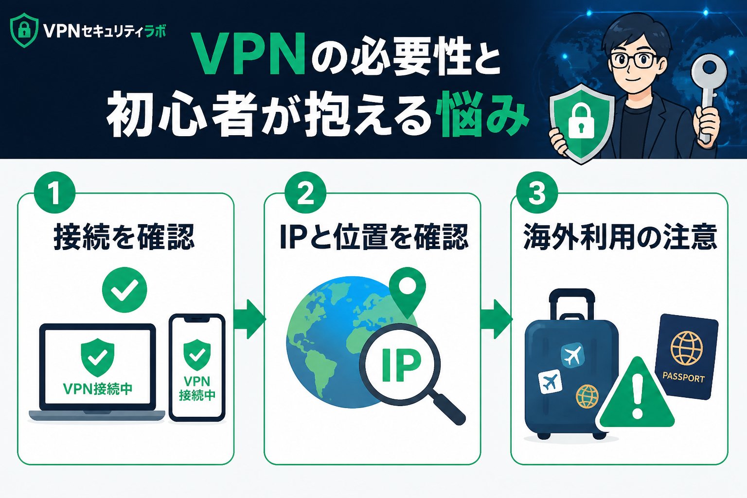 VPN比較 VPNの必要性と初心者が抱える悩み