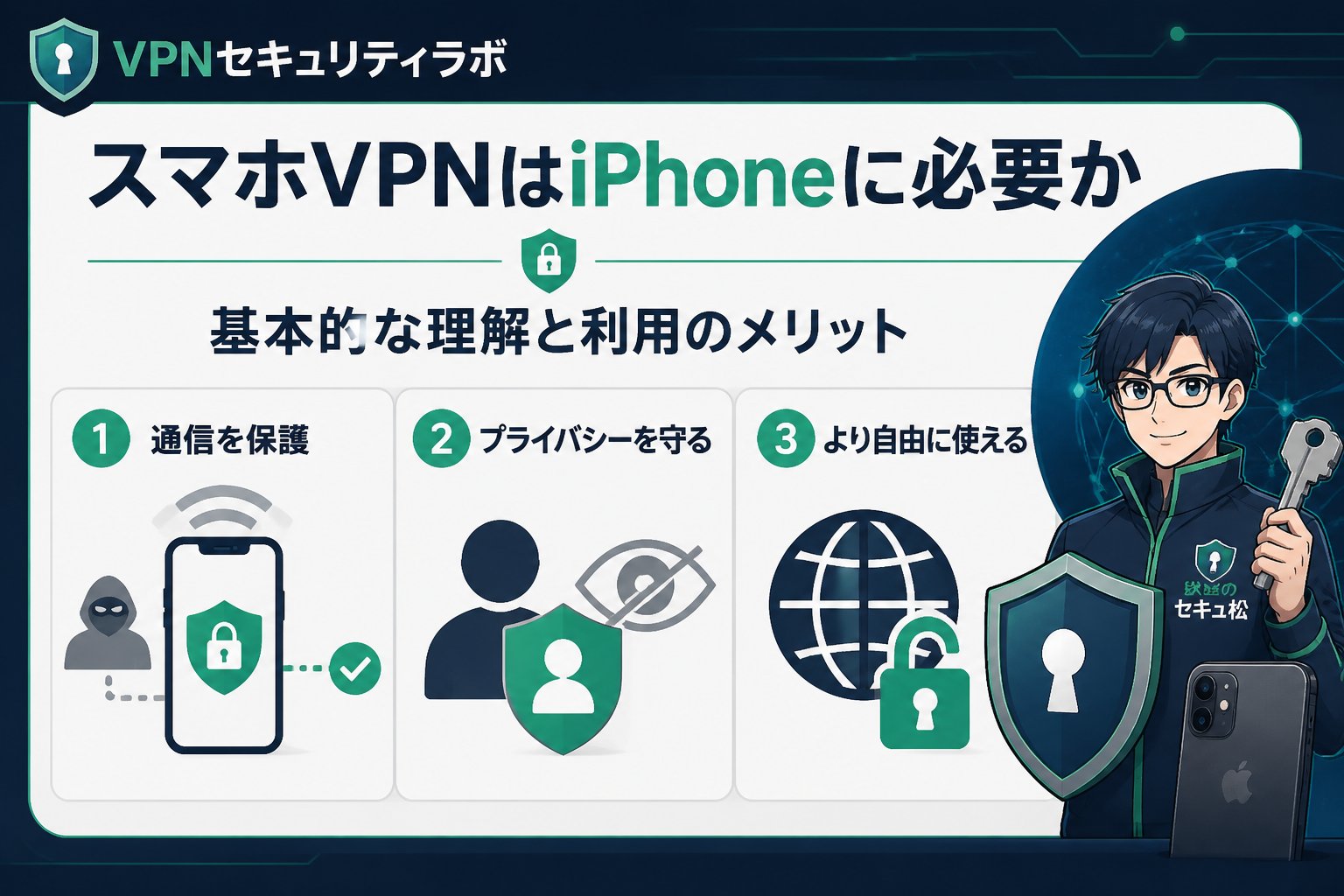 VPN比較 スマホVPNはiPhoneに必要か:基本的な理解と利用のメリット