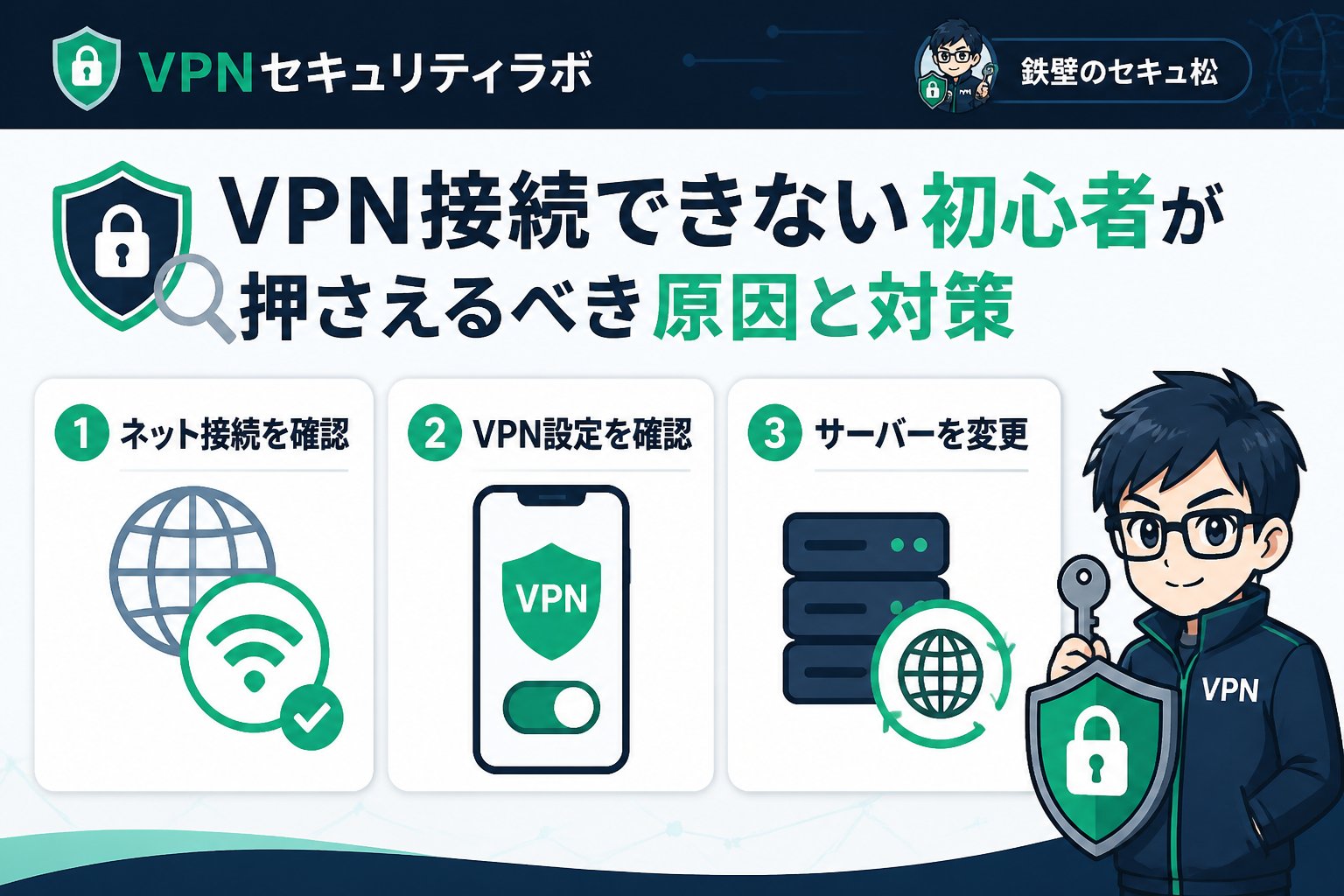 VPN比較 VPN接続できない初心者が押さえるべき原因と対策