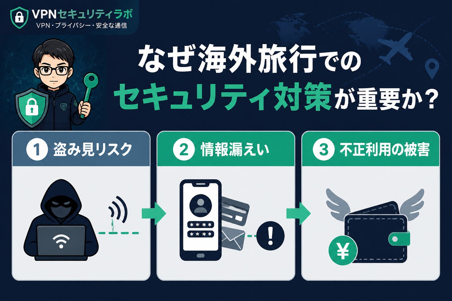 プライバシー なぜ海外旅行でのセキュリティ対策が重要か?痛みの共有