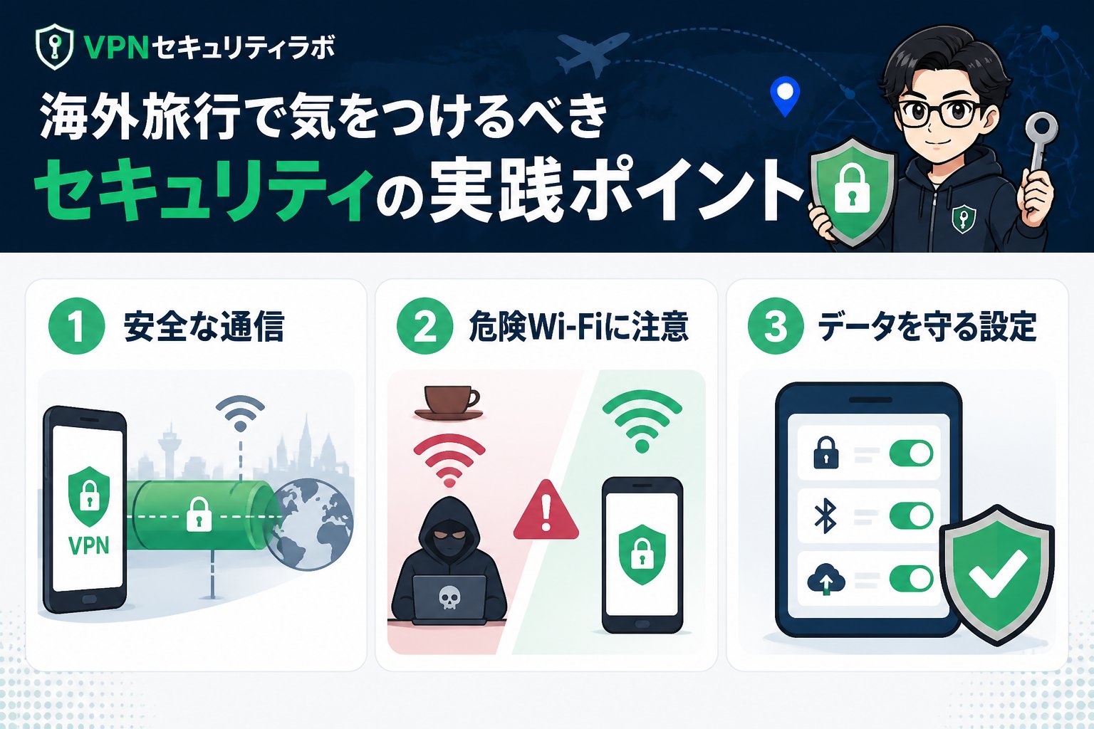 プライバシー 海外旅行で気をつけるべきセキュリティの実践ポイント