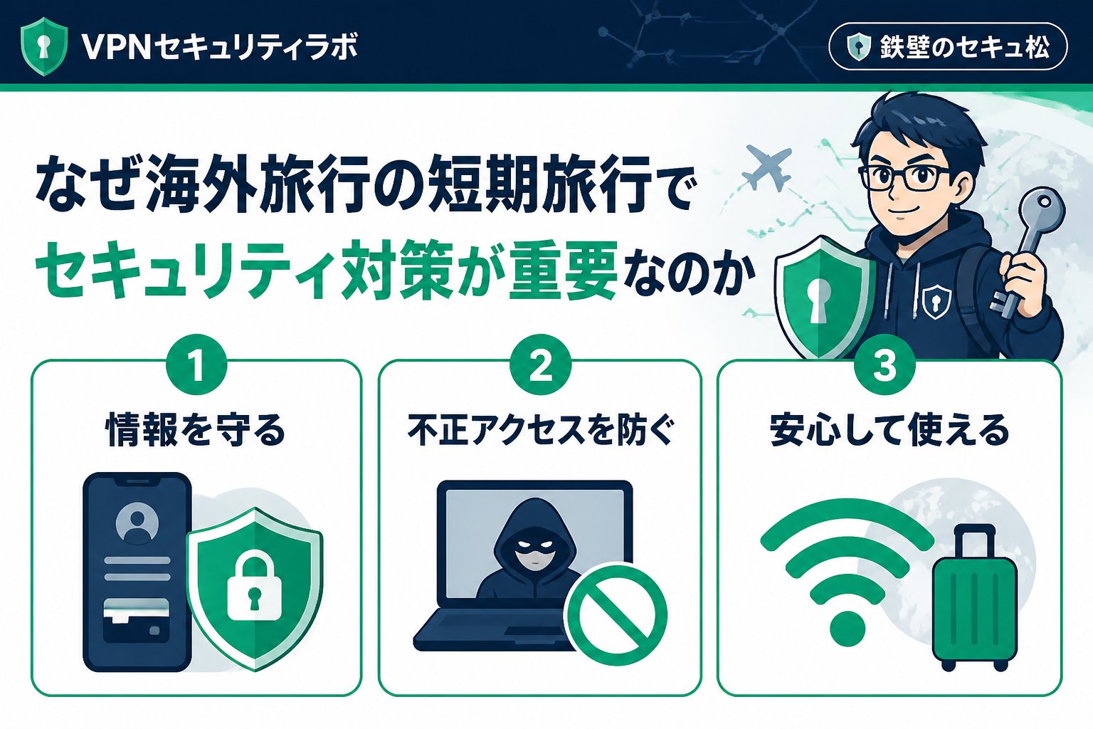 プライバシー なぜ海外旅行の短期旅行でセキュリティ対策が重要なのか