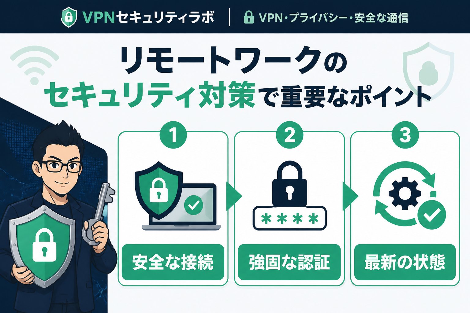 プライバシー リモートワークのセキュリティ対策で重要なポイント