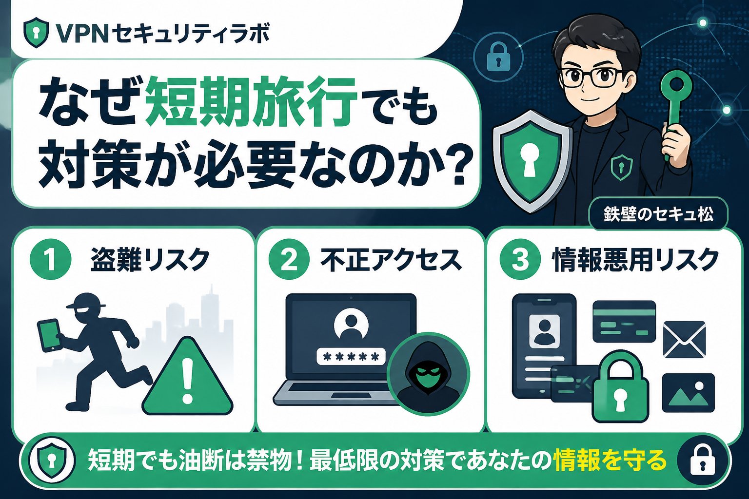 プライバシー なぜ短期旅行でもスマホ盗難などの対策が必要なのか？