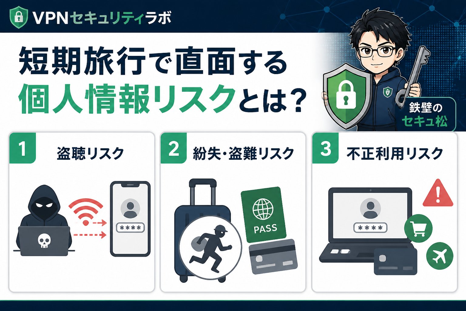 プライバシー 短期旅行で直面する個人情報リスクとは?