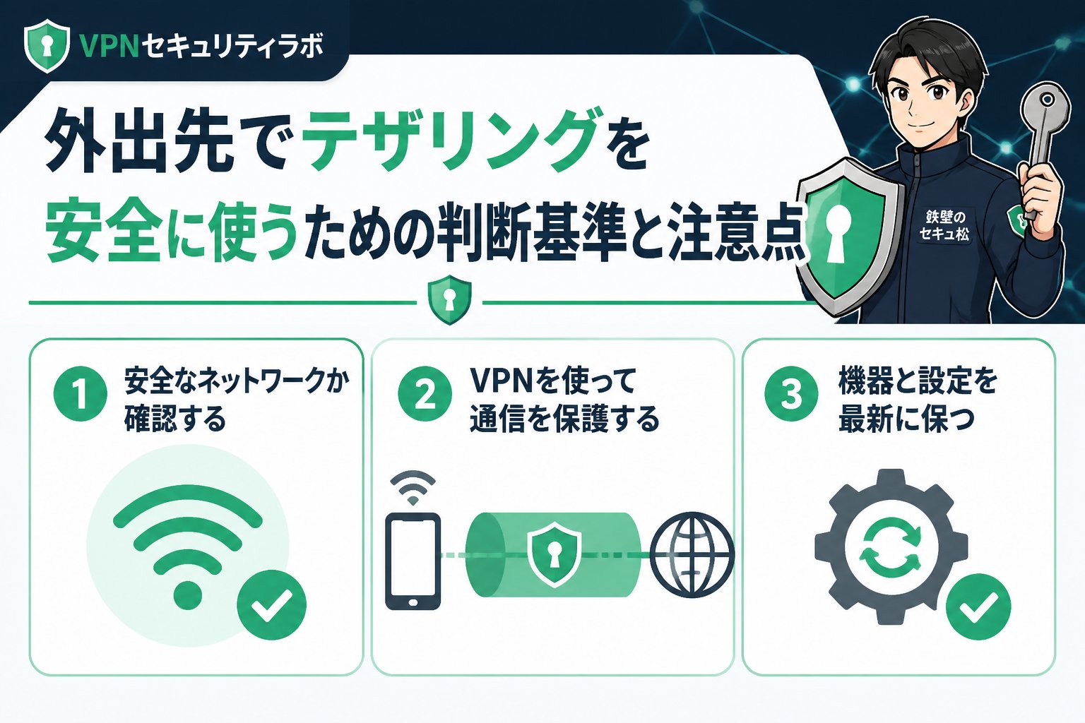 フリーWi-Fi 外出先でテザリングを安全に使うための判断基準と注意点